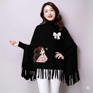 women poncho winter