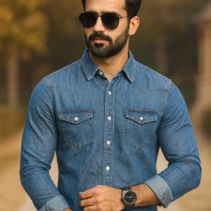 PREMIUM DENIM SHIRT MEN'S WEAR