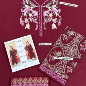 DHANAK 2PCS EMBROIDERED SUITA