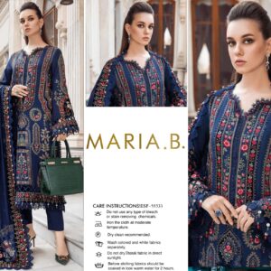 MARIA B  DHANAK EMBRIODRED SUIT
