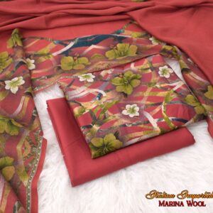 3pcs wool mareena suits