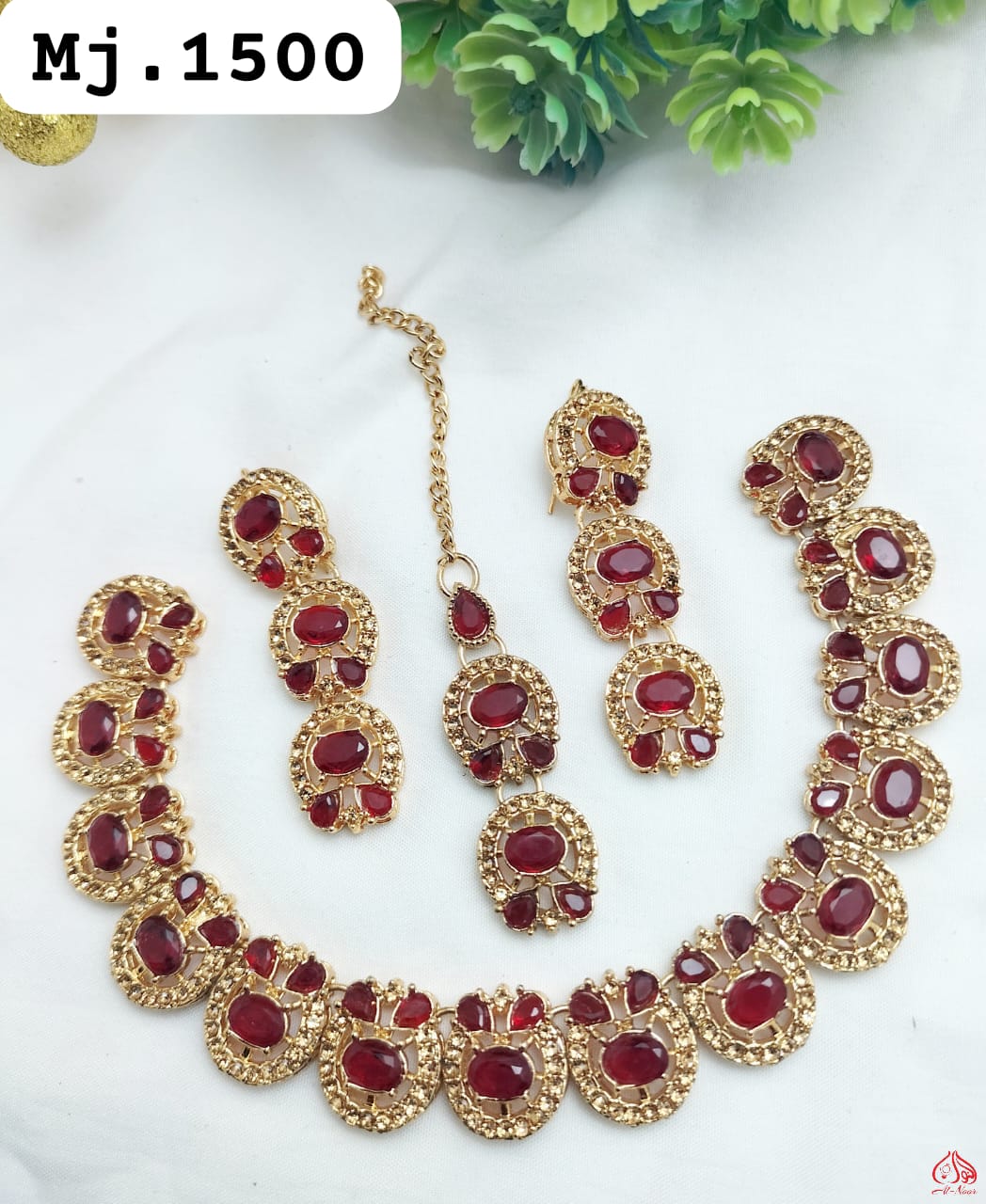 GOLD PLATED ZARICON SET