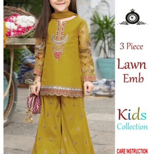 lawn kids collection  3pc