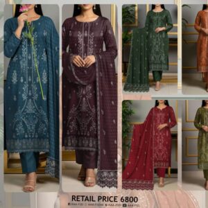 goli jacquard dhanak embroiderer 3pcs