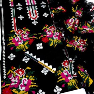 bunch cross stitch embroidered suits