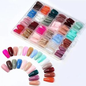 multi color nails box set