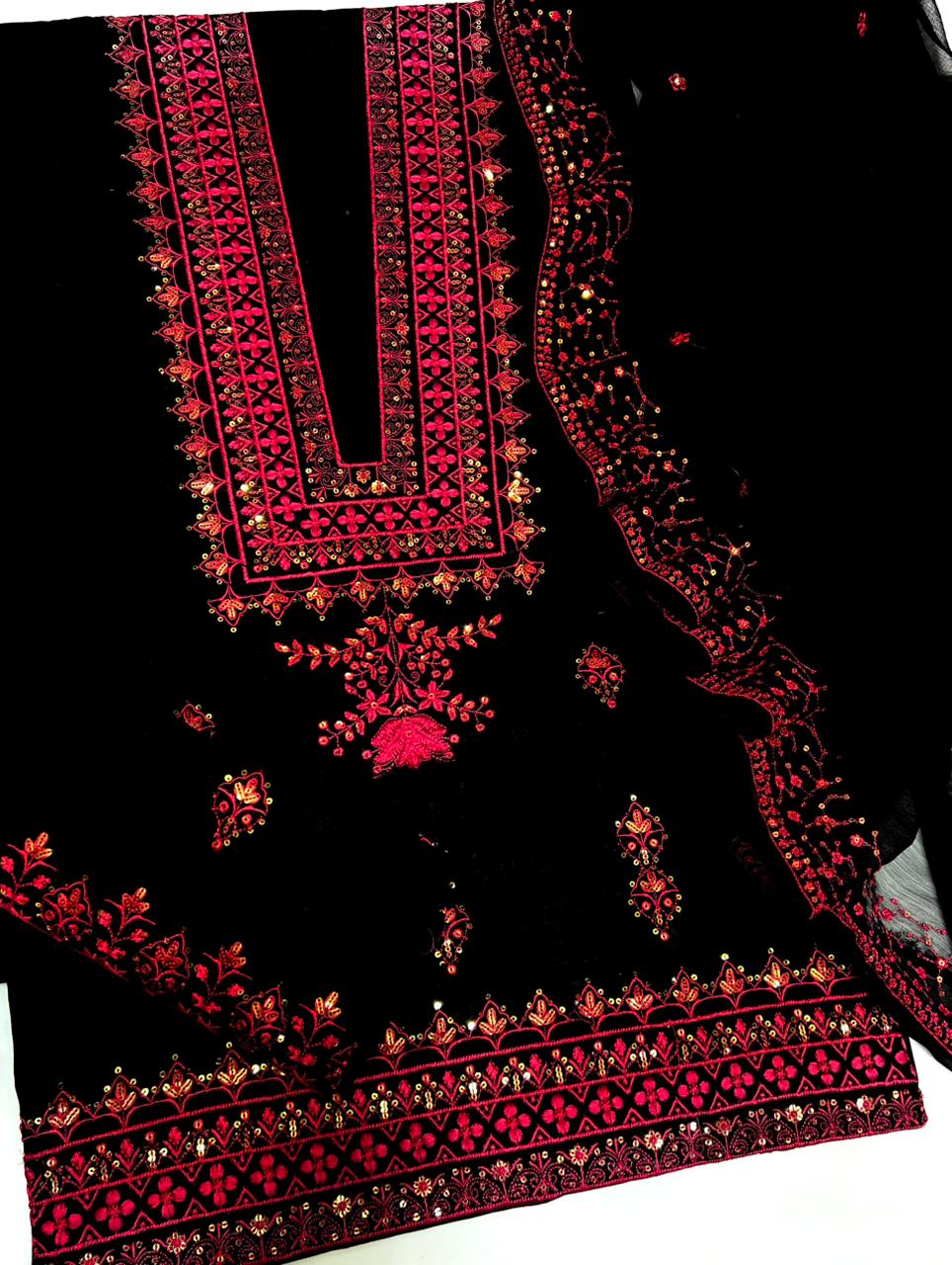 lawn fully sequence embroiderde collection